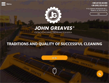 Tablet Screenshot of john-greaves.com